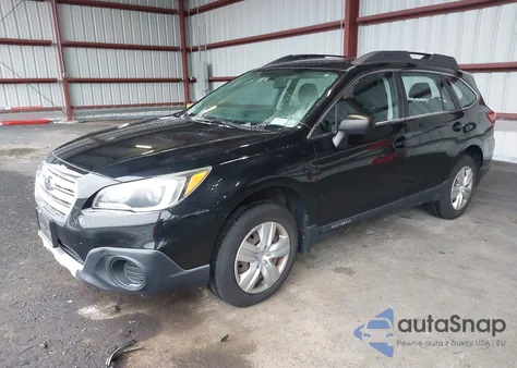 2016 Subaru Outback 2.5I from USA, damaged, VIN 4S4BSAAC5G3300090